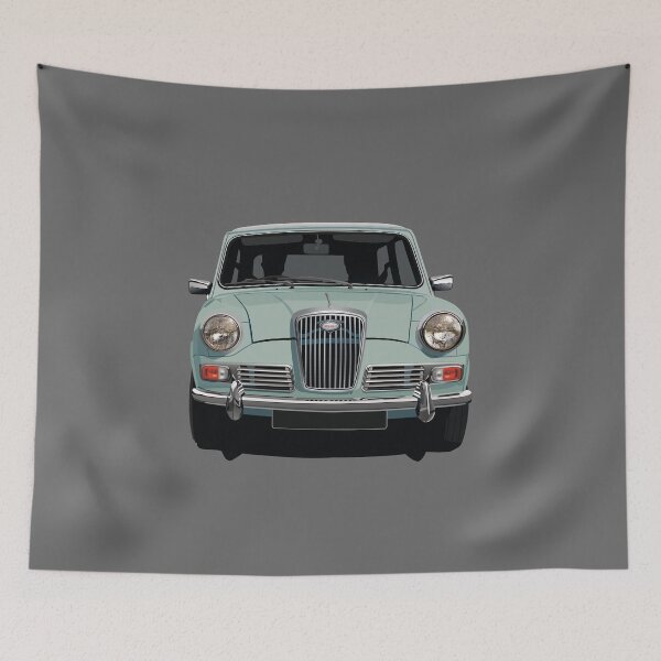 Artikelvorschau, Wolseley Hornet in Bermuda Blue entworfen und verkauft von knappidesign.