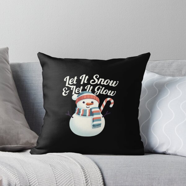 Item preview, Let It Snow Let It Glow Snowman designed and sold by EcoArtTees.