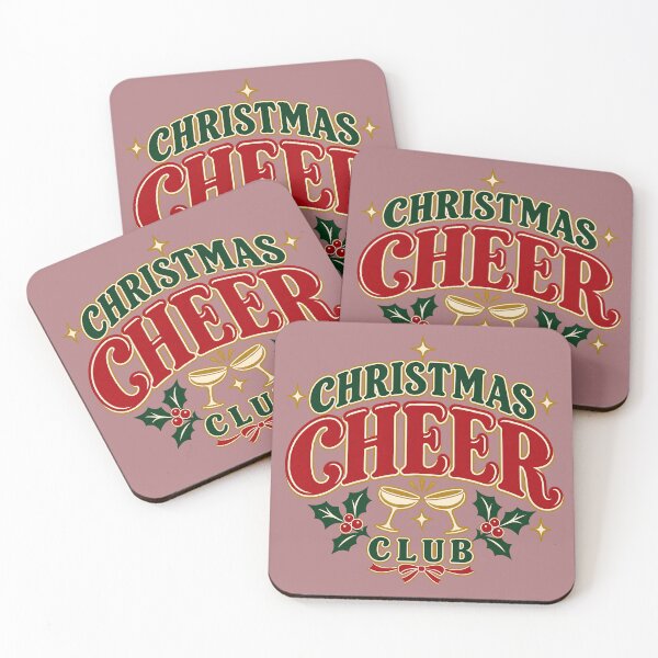 Item preview, Christmas Cheer Club Retro Holiday designed and sold by  MAD's Recreation Studio.