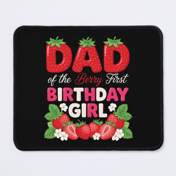 Item preview, Dad Of The Berry First Birthday Girl Strawberry Lover designed and sold by Dabbing Turtle Designs.