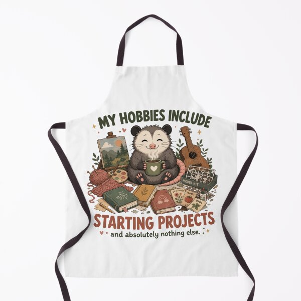 Item preview, Opossum Project Hobbies ADHD Humor designed and sold by MOSIDRIP™.