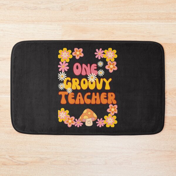 Item preview, One Groovy Teacher Retro Inspired Vintage Style Design designed and sold by ENGMUAADH.