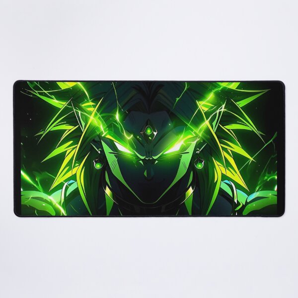 Item preview, Emerald Shadow Warrior – Neon Green Energy Anime-Inspired Fighter designed and sold by Dyan4.