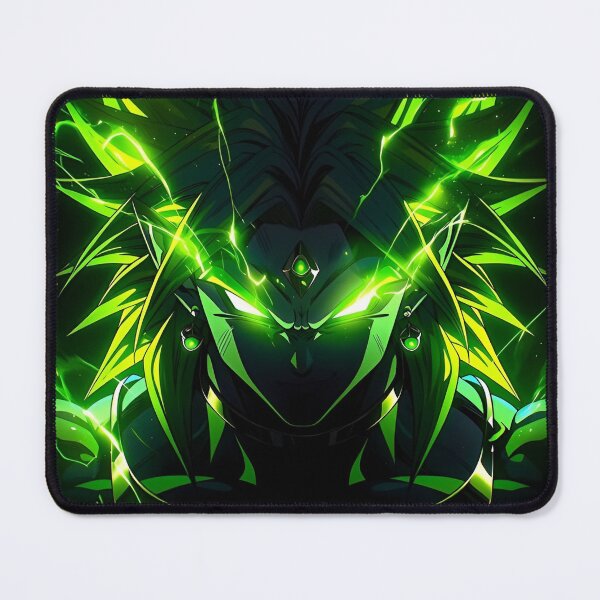 Item preview, Emerald Shadow Warrior – Neon Green Energy Anime-Inspired Fighter designed and sold by Dyan4.