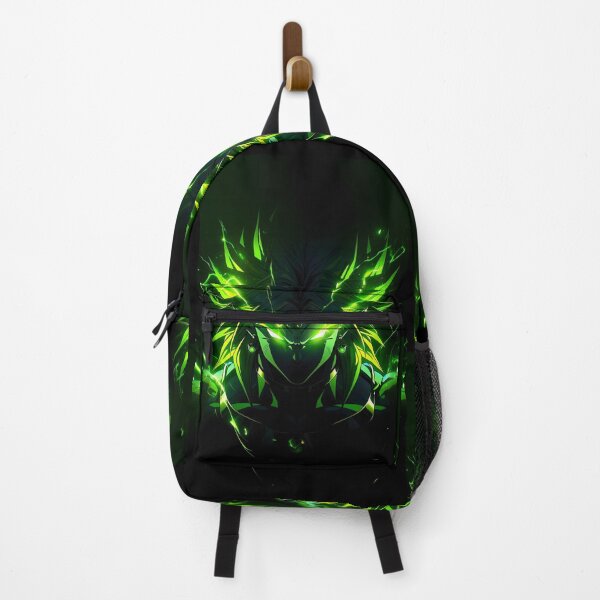 Item preview, Emerald Shadow Warrior – Neon Green Energy Anime-Inspired Fighter designed and sold by Dyan4.