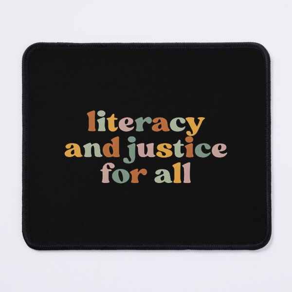 Item preview, Literacy and Justice for All Design Celebrating Literacy Teachers and Reading Advocates designed and sold by ENGMUAADH.