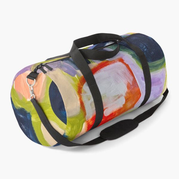 Item preview, Abstract Painting Orange, Red, Navy, and Lime Green - 832 designed and sold by NathalieLeRiche.