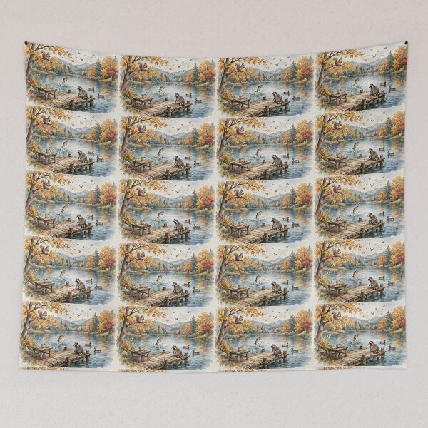Item preview, A day at the lake  designed and sold by Tonyasartprints.