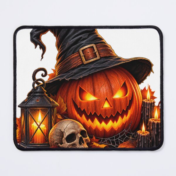 Item preview, Spooky Halloween Pumpkin Witch designed and sold by StickerNov.