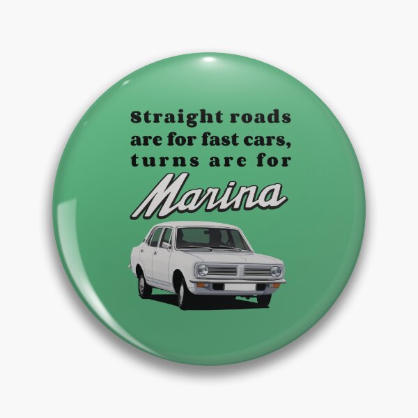 Item preview, Straight Roads are for Fast Cars, Turns are for Marina designed and sold by knappidesign.