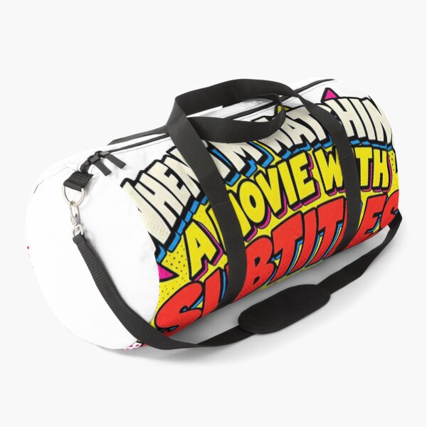 Item preview, Funny Movie Subtitles Eyes – Pop Art Cinema Humor designed and sold by Tininai.
