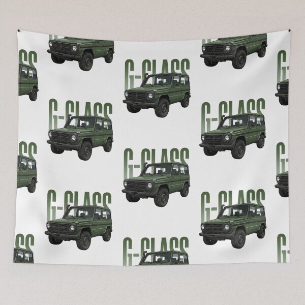 Item preview, Mercedes G-Wagon W460 Classic 4x4 Olive Green Geländewagen SUV Art designed and sold by Motorline44.