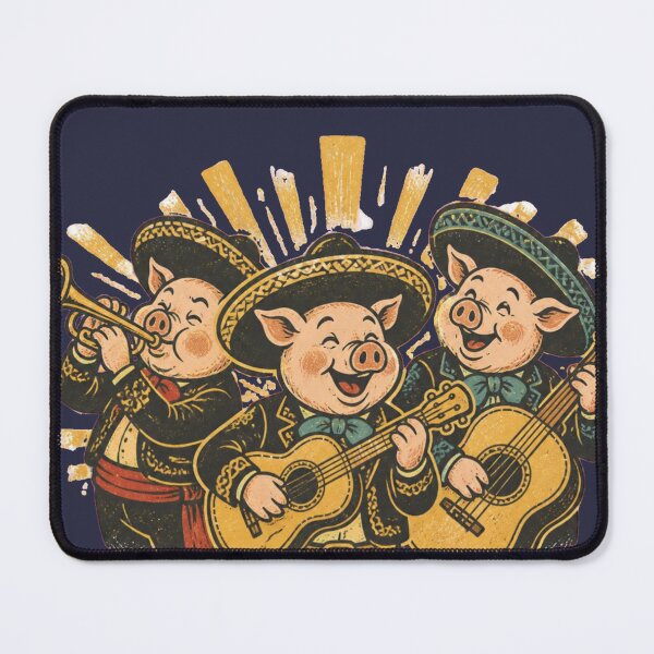 Item preview, Mariachi Pigs designed and sold by dreamincolor.