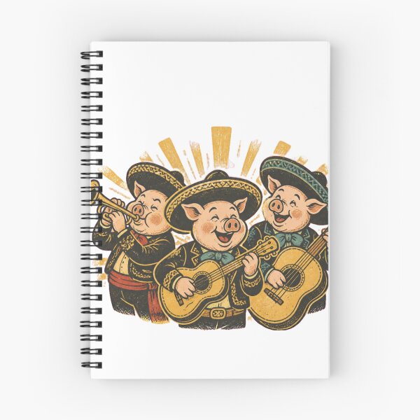 Item preview, Mariachi Pigs designed and sold by dreamincolor.