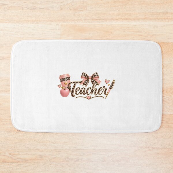 Item preview, Chic Pink Leopard Print Design for Stylish Teachers and Educators designed and sold by ENGMUAADH.