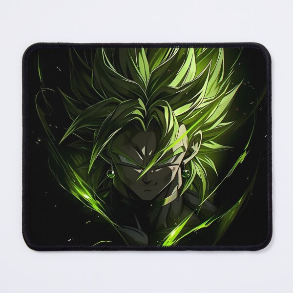 Item preview, Emerald Shadow King – Dark Green Energy Anime-Inspired Warrior designed and sold by Dyan4.