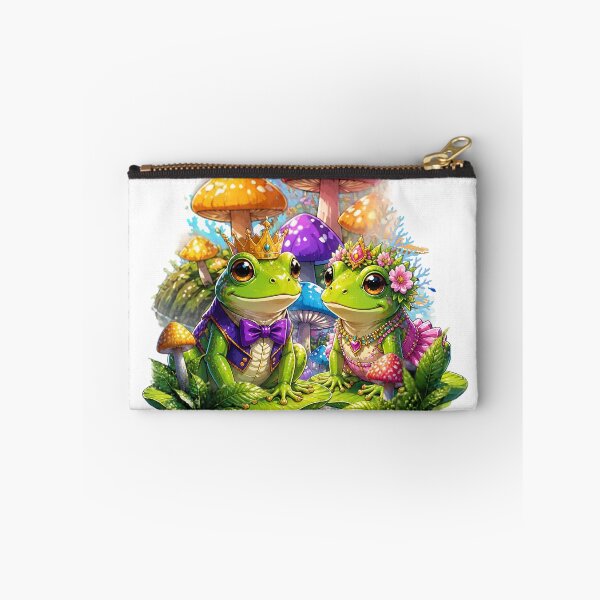 Item preview, Frog Prince Princess Mushroom Fairytale Graphic designed and sold by AXENT Designs.