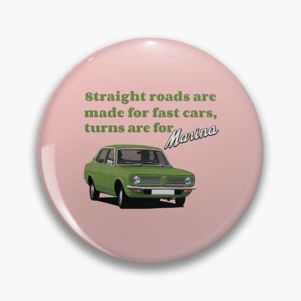 Item preview, Straight Roads for Fast Cars, Turns for Morris Marina designed and sold by knappidesign.