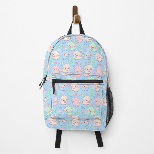 Item preview, Kawaii Gummy Sheep Pastel Candy Pattern designed and sold by Soft Berry Studio.