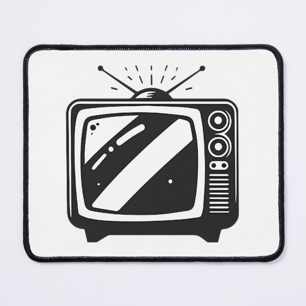 Item preview, Retro Vintage Television Design with Classic TV Set Illustration designed and sold by Digitalova.