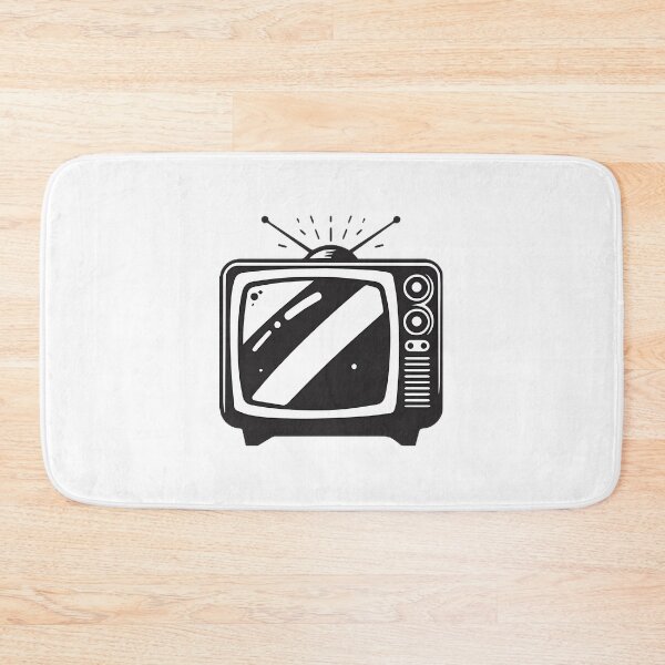 Item preview, Retro Vintage Television Design with Classic TV Set Illustration designed and sold by Digitalova.