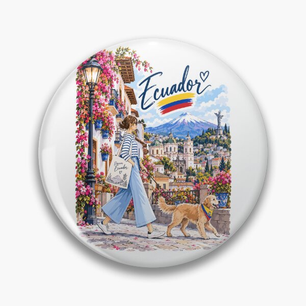 Item preview, Quito Ecuador Andes Travel designed and sold by EdwinkOne.