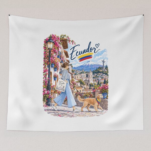 Item preview, Quito Ecuador Andes Travel designed and sold by EdwinkOne.