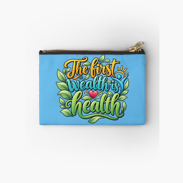 Item preview, Health Is True Wealth designed and sold by Quote Gallery.