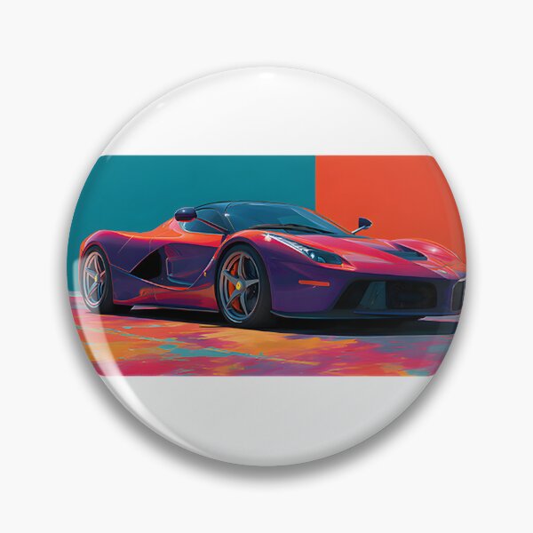Item preview, Ferrari LaFerrari Pop Art Automotive Painting - Vibrant Car Artwork designed and sold by bowman88.