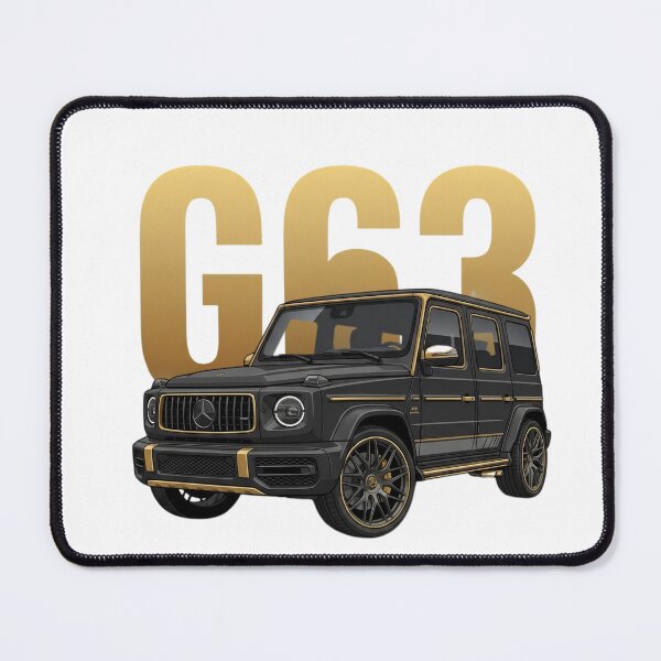 Item preview, Mercedes G63 AMG G-Wagon SUV Black and Gold Edition 4x4 Art designed and sold by Motorline44.