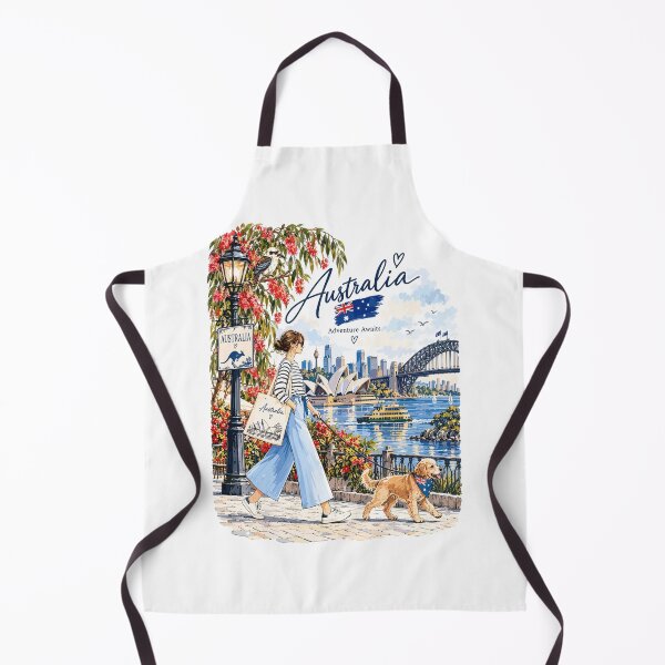 Item preview, Sydney Australia Travel Illustration designed and sold by EdwinkOne.