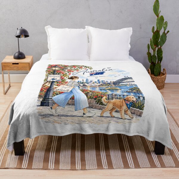 Item preview, Sydney Australia Travel Illustration designed and sold by EdwinkOne.