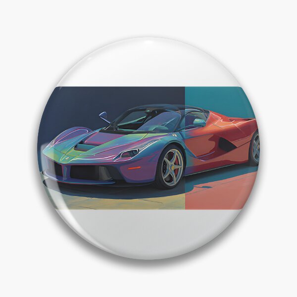 Artikelvorschau, Auffälliges LaFerrari-Poster im Pop-Art-Stil für Enthusiasten und Autoliebhaber entworfen und verkauft von bowman88.
