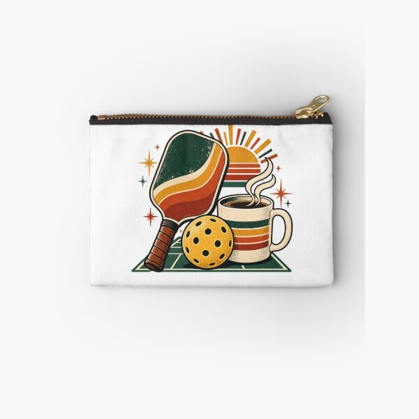 Artikelvorschau, Morning Pickleball Coffee - Retro Pickleball Gift Ideas entworfen und verkauft von aseel9.