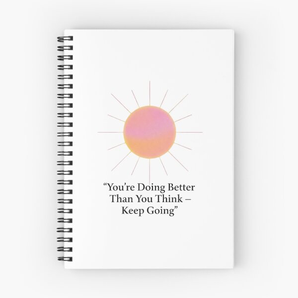 Item preview, Youre Doing Better Than You Think Sun designed and sold by EcoArtTees.