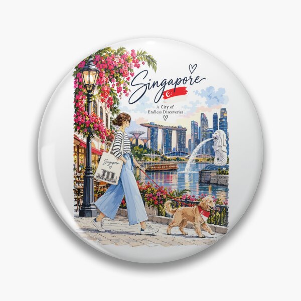 Item preview, Singapore Marina Bay Travel designed and sold by EdwinkOne.