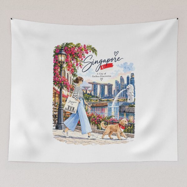 Item preview, Singapore Marina Bay Travel designed and sold by EdwinkOne.