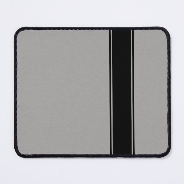 Item preview, Franja de carreras - Negro sobre gris plateado designed and sold by ubiquitoid.