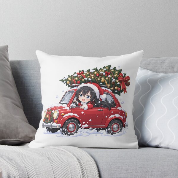 Item preview, Yukino Yukinoshita Oregairu Christmas Chibi Car Tree designed and sold by mildaclairmo.