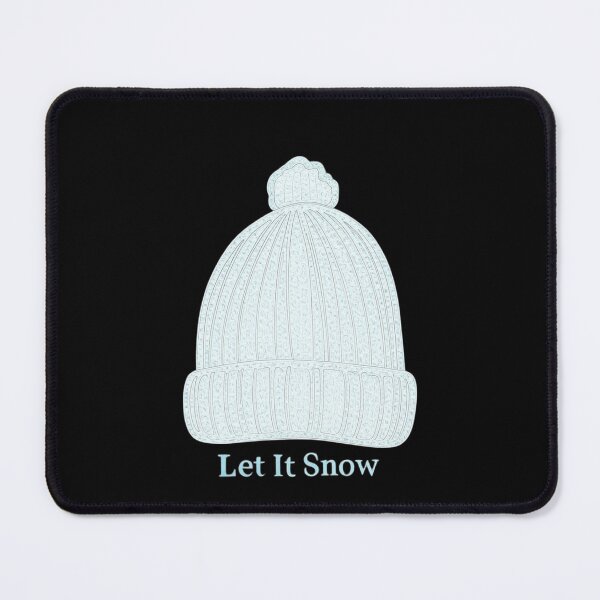 Item preview, Pale Blue Knitted Winter Beanie Illustration designed and sold by EcoArtTees.