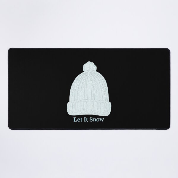 Item preview, Pale Blue Knitted Winter Beanie Illustration designed and sold by EcoArtTees.