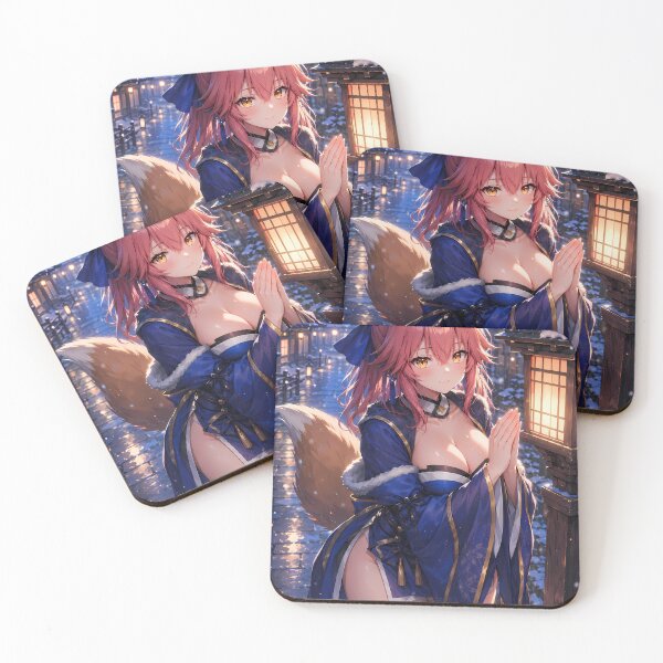 Item preview, Caster Tamamo no Mae Fate Grand Order Snow Lantern designed and sold by mildaclairmo.