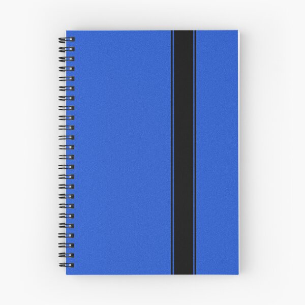 Item preview, Franja de carreras - Negro sobre azul designed and sold by ubiquitoid.