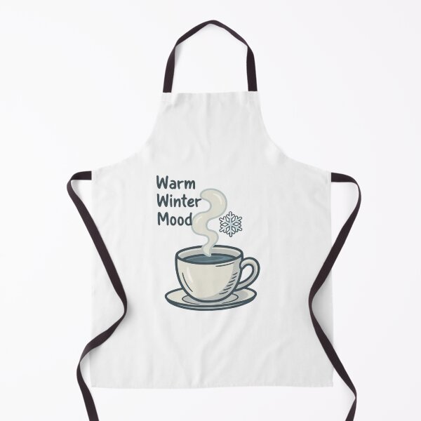 Item preview, Warm Winter Mood Steaming Cup and Snowflake designed and sold by EcoArtTees.