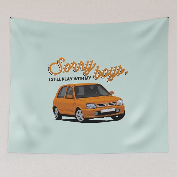 Item preview, Sorry Boys, I Still Play With My Nissan Micra designed and sold by knappidesign.
