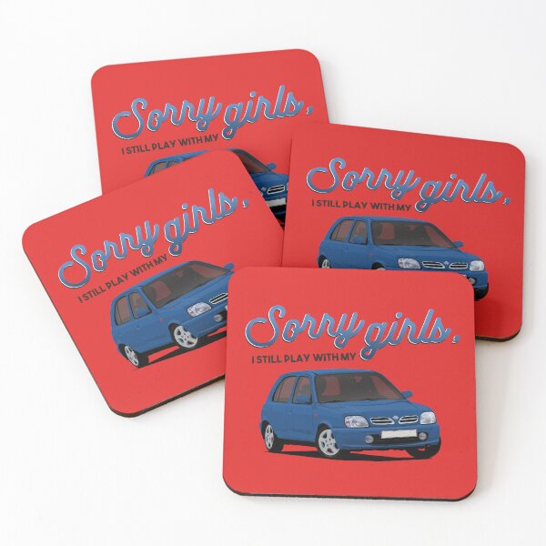 Item preview, Sorry Girls, I Still Play With My Nissan Micra designed and sold by knappidesign.
