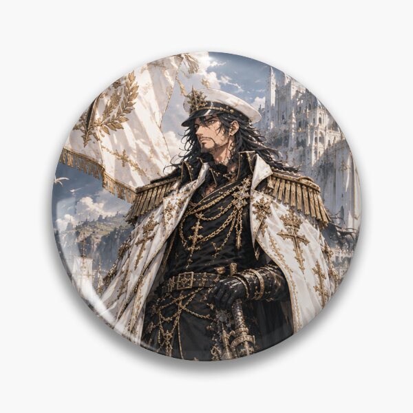 Item preview, Admiral Sable | White Crown Crew | The Drowned Saint | Imperial Fleet Commander Poster designed and sold by Boomaroo.