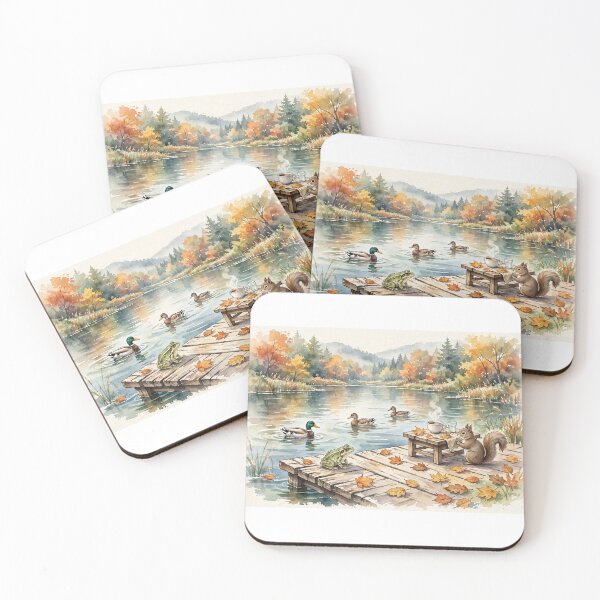 Aperçu de l'œuvre Paysages lacustres créée et vendue par Tonyasartprints.