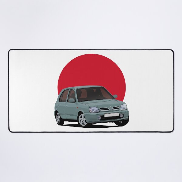 Item preview, Nissan Micra K11C with Japanese Rising Sun designed and sold by knappidesign.