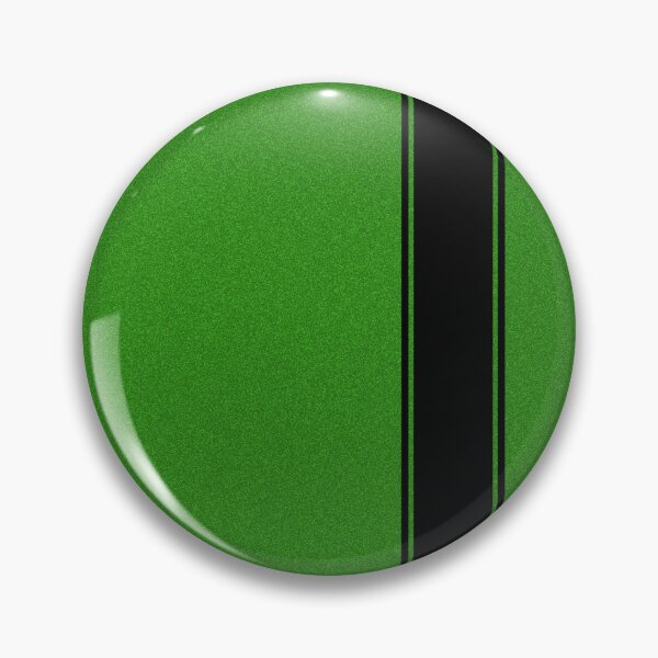 Item preview, Racing Stripe - Black on Nitro Green designed and sold by ubiquitoid.